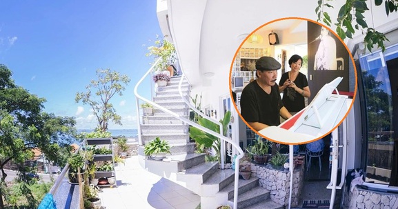 Vị nhạc sĩ được mệnh danh là ‘gã du ca’ sinh sống trong biệt thự view biển: Không gian sống yên bình, đậm tình yêu âm nhạc