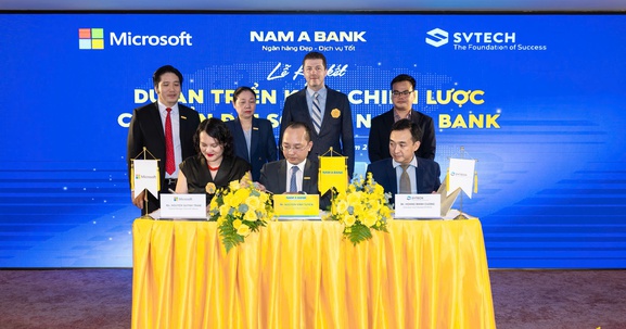 Nam A Bank số hóa môi trường làm việc, thúc đẩy năng suất và tăng cường bảo mật, sẵn sàng cho kỷ nguyên của AI