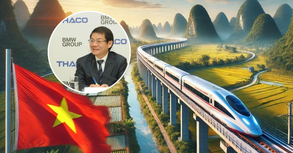 THACO của ông Trần Bá Dương đề xuất được đầu tư siêu dự án đường sắt tốc độ cao Bắc - Nam