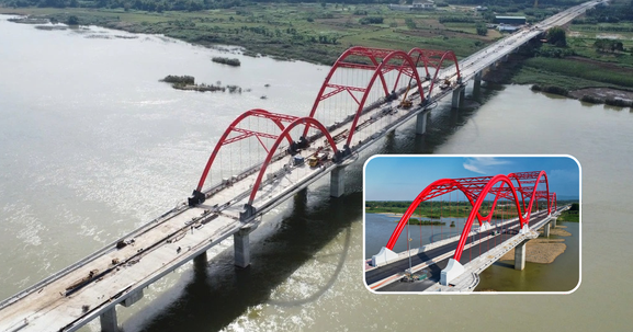 Cầu vòm thép trăm tỷ đầu tiên ở Quảng Ngãi vẫn lận đận tìm tên gọi trước ngày thông xe