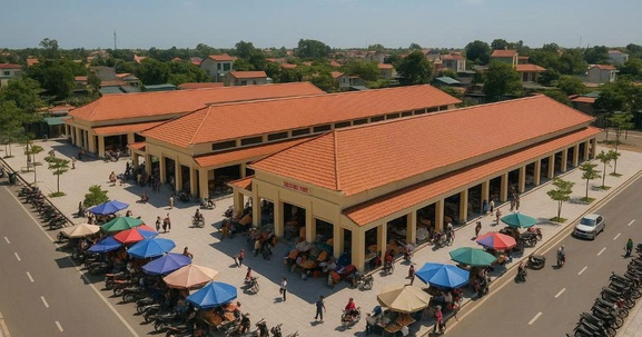 Huyện vùng ven Hà Nội sắp có thêm 2 khu chợ mới, quy mô gần 14.000m2