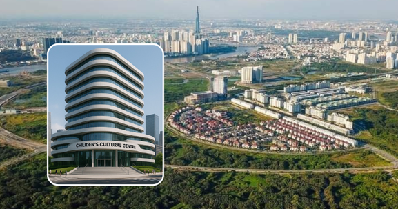 Việt Nam sắp có cung thiếu nhi nghìn tỷ: Bao bọc bởi sân khấu ngoài trời hơn 1.200 chỗ cùng quảng trường nước, án ngữ tại khu đất vàng giữa lòng TP