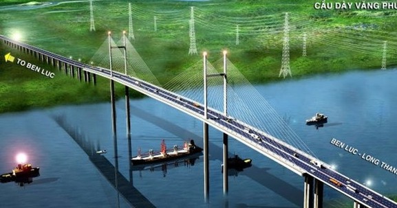 Tái khởi động cây cầu dây văng có tĩnh không thông thuyền cao nhất Việt Nam sau nhiều năm đứng hình
