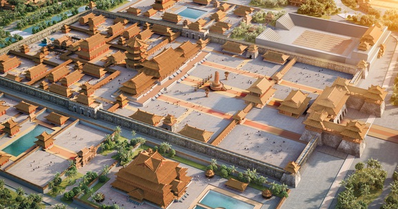 Tái hiện biểu tượng quyền uy vương triều Lý - Trần tại Sun Mega City