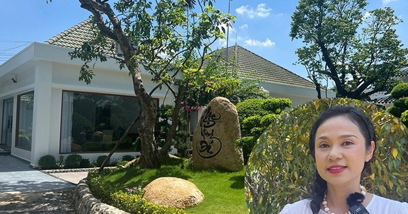 ‘Nữ hoàng ảnh lịch’ một thời có cuộc sống bình yên tại căn nhà vườn 2.500m2: Khuôn viên với vườn cây sai trĩu quả