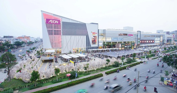 Trung tâm thương mại Aeon Mall lớn nhất Đồng bằng sông Cửu Long có thể bị chuyển nhượng