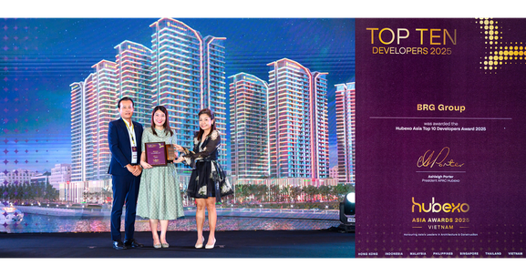 Tập đoàn BRG - “Top 10 Nhà phát triển bất động sản hàng đầu 2025”