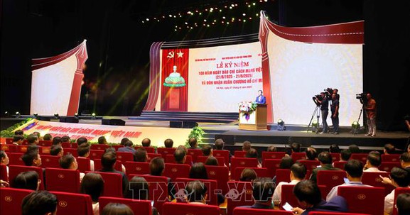 Lễ kỷ niệm trọng thể 100 năm Ngày Báo chí Cách mạng Việt Nam