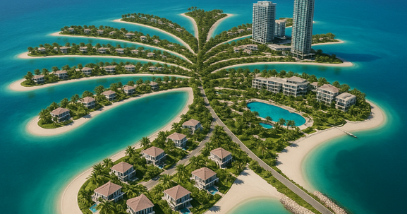 Việt Nam sẽ xây 5 cụm đảo nổi trên biển giống mô hình của Dubai, tọa lạc tại thành phố đáng sống nhất cả nước