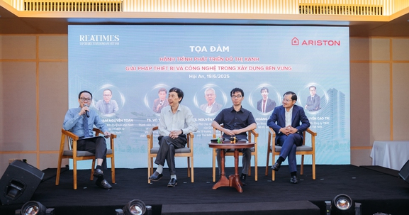 Tọa đàm: "Hành trình phát triển đô thị xanh: Giải pháp thiết bị và công nghệ trong xây dựng bền vững"