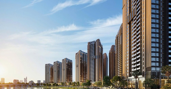 Chung cư kế cận sông: Môi trường sống trong lành, giá trị bền vững