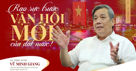 GS. TSKH. NGND. Vũ Minh Giang: Khi kinh tế tư nhân mang khát vọng dân tộc trên vai, hãy mạnh dạn giao sứ mệnh lớn cho họ!