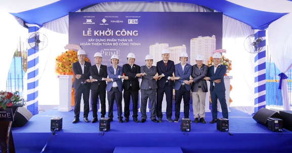 Lễ khởi công phần thân Khải Hoàn Prime: Sẵn sàng bước vào giai đoạn bứt tốc