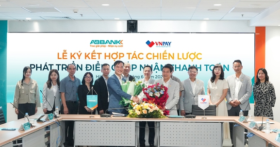 ABBANK và VNPAY hợp tác triển khai gói giải pháp thanh toán số tiện ích tại các điểm thanh toán