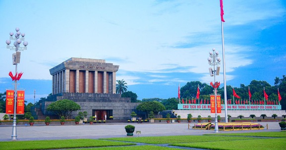 Quảng trường Ba Đình được mở rộng phục vụ diễu binh, diễu hành
