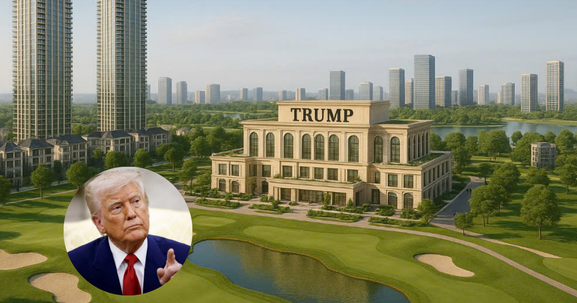 Tập đoàn Trump sẽ trực tiếp vận hành dự án khu đô thị sân golf hơn 1,5 tỷ USD tại Hưng Yên