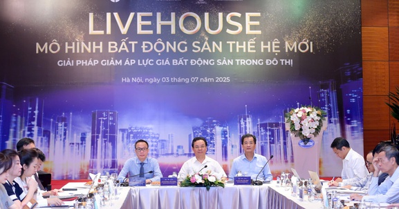 Hội thảo "Livehouse - Mô hình bất động sản thế hệ mới: Giải pháp giảm áp lực giá bất động sản trong đô thị"