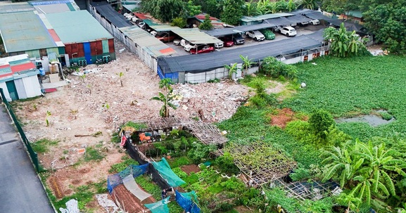 Hà Nội chỉ đạo xử lý san lấp hồ, xây dựng trái phép tại phường Định Công