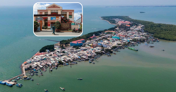 Xã duy nhất tại TP. HCM không sáp nhập cũng không đổi tên, nằm hoàn toàn tách biệt với đất liền