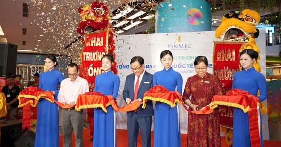 Vinmec khai trương phòng khám đa khoa quốc tế hiện đại tại Vinhomes Grand Park