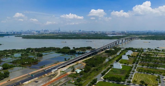 Chỉ 1 tháng nữa, cầu lớn nhất vành đai quan trọng của Nam Bộ sẽ thông xe: Rút ngắn quãng đường TP. HCM - Đồng Nai