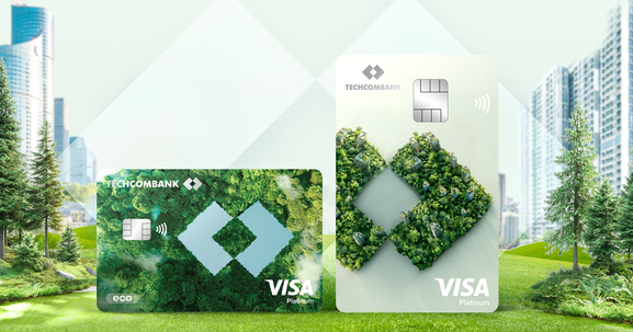 “Sống xanh, tiêu sành” cùng bộ đôi thẻ xanh theo dõi dấu chân carbon đầu tiên tại Việt Nam từ Techcombank