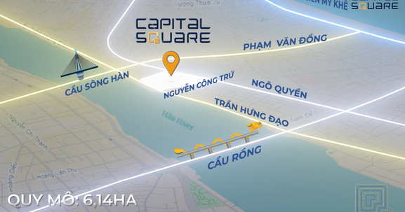Vị trí kim cương mang đến lợi thế vượt trội cho Capital Square