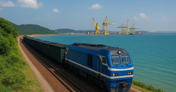 Quảng Ngãi đề xuất làm tuyến đường sắt 1.000 tỷ kết nối tới cảng Dung Quất, Bộ Xây dựng nói gì?