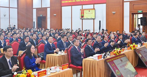 Tổng Bí thư Tô Lâm dự Đại hội đại biểu Đảng bộ Văn phòng Trung ương Đảng nhiệm kỳ 2025 - 2030