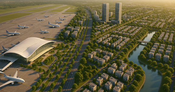 Doanh nghiệp của Bầu Hiển muốn xây dựng đô thị gần sân bay 5.800 tỷ