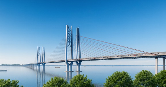 Cân nhắc phương án xây cầu dây văng gần 30.000 tỷ dài hơn 17km kết nối 2 tỉnh thành vùng Đồng bằng sông Cửu Long