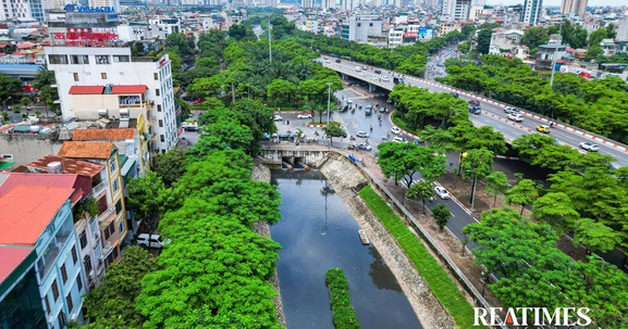 Hà Nội: "Hồi sinh" sông Tô Lịch, nước trong xanh cá bơi lội