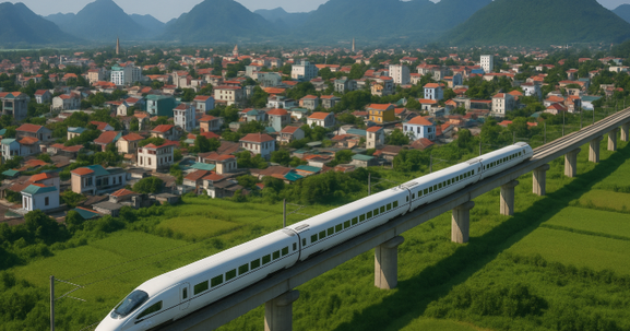 18 xã, phường tại Nghệ An có đường sắt tốc độ cao Bắc - Nam đi qua