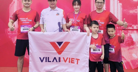 Vilai Việt cùng Chạy vì Trái tim xây dựng những giá trị bền vững