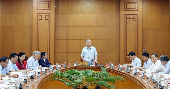 Tổng Bí thư Tô Lâm: Tháo gỡ vướng mắc phát sinh, đảm bảo tính thống nhất, đồng bộ của hệ thống pháp luật