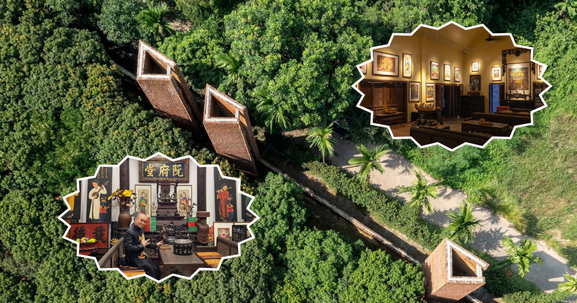 Không gian đậm phong cách Đạo Mẫu bên trong căn biệt phủ lọt TOP 14 kiến trúc hay nhất thế giới của ‘vua hài đất Bắc’