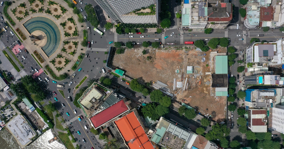 Khu đất kim cương 4 mặt tiền bỏ hoang 1 thập niên tại TP. HCM có diễn biến mới