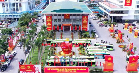Quảng Ninh: Đại hội đại biểu Đảng bộ Quảng Ninh lần thứ XVI diễn ra từ 25 - 27/9