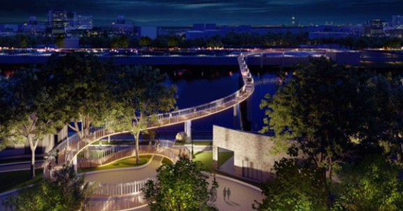 Sẽ có công viên rộng 95.000m2 ngay gần dòng sông chảy ở vùng biên giới Việt Nam - Trung Quốc