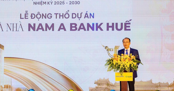 Lễ động thổ tòa nhà Nam A Bank Huế - công trình xanh gắn kết hành trình di sản miền Trung