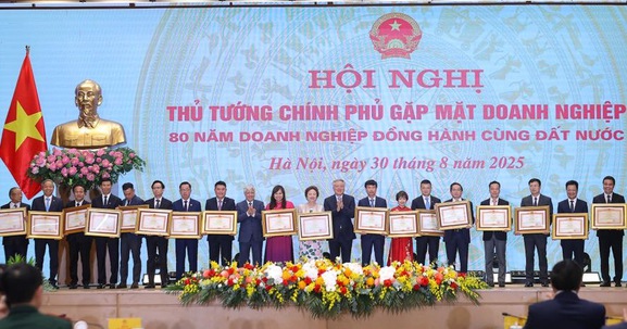Tập đoàn BRG vinh dự nhận Bằng khen của Thủ tướng Chính phủ