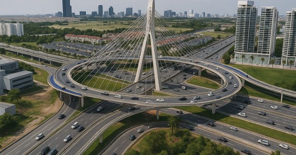 Hơn 2.600 cây xanh bị di chuyển và chặt hạ, nhường chỗ cho nút giao gần 2.400 tỷ