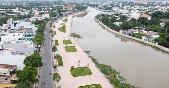 Tỉnh nhỏ nhất miền Nam Việt Nam khởi công tuyến đường chạy dọc dòng sông hơn 300 năm tuổi