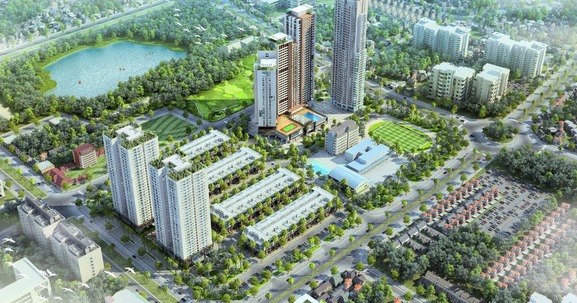 Doanh nghiệp thuộc hệ sinh thái HDMon Holdings sẽ làm hai khu nhà ở liền kề gần 18.000m2 tại Hà Nội