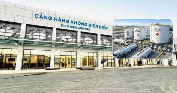 Sân bay duy nhất do Pháp xây dựng ở tỉnh biên giới phía Bắc bổ sung mắt xích nhiên liệu hàng không