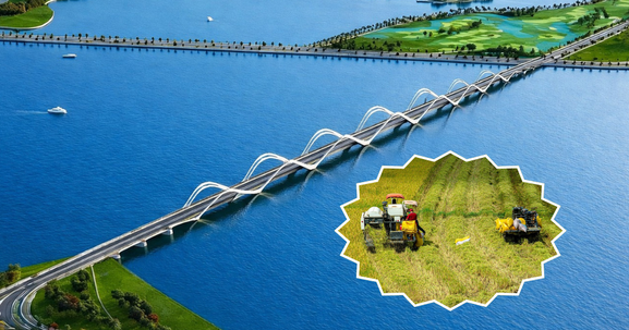 Việt Nam sắp có cầu vượt vịnh gần 4.000 tỷ kết nối vùng biển Tây Nam Bộ, đất nông nghiệp quanh vùng 'nổi sóng'