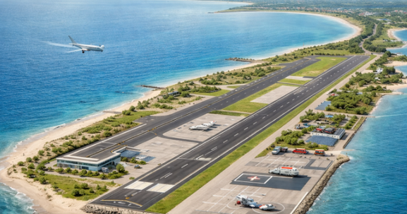 Việt Nam nghiên cứu xây sân bay lấn biển mới ở miền Tây