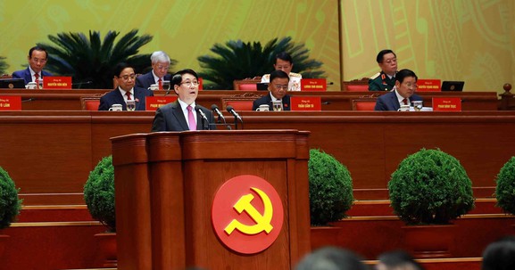 Diễn văn khai mạc của Chủ tịch nước Lương Cường tại Đại hội XIV của Đảng