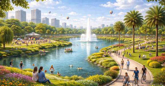 Hà Nội sắp có thêm công viên mới, quy mô 100ha, rộng gấp đôi công viên Thống Nhất