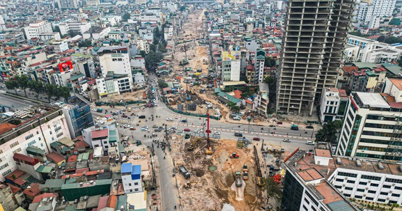 Chưa đầy 2 tuần nữa, chính thức thông tuyến đường vành đai ‘đắt nhất hành tinh’ ở trung tâm Hà Nội